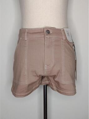 NWT Rachel Paige Women's Light Brown Shorts Size Small